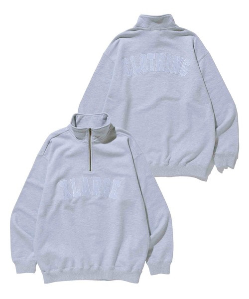 XLARGE（エクストララージ）の「HALF ZIP PULLOVER SWEAT（パーカー・メンズ・グリーン/ブラック/アッシュ/ネイビー・S/XL/M/L）」の16枚目の写真