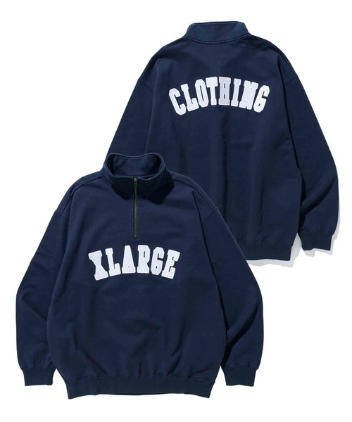 XLARGE（エクストララージ）の「HALF ZIP PULLOVER SWEAT（パーカー・メンズ・グリーン/ブラック/アッシュ/ネイビー・S/XL/M/L）」の18枚目の写真