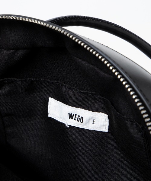WEGO(ウィゴー)の「WEGO/ロングハンドルボストントート(トートバッグ・レディース・ホワイト/ブラック・FREE)」の8枚目の写真