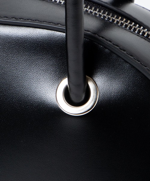 WEGO(ウィゴー)の「WEGO/ロングハンドルボストントート(トートバッグ・レディース・ホワイト/ブラック・FREE)」の6枚目の写真