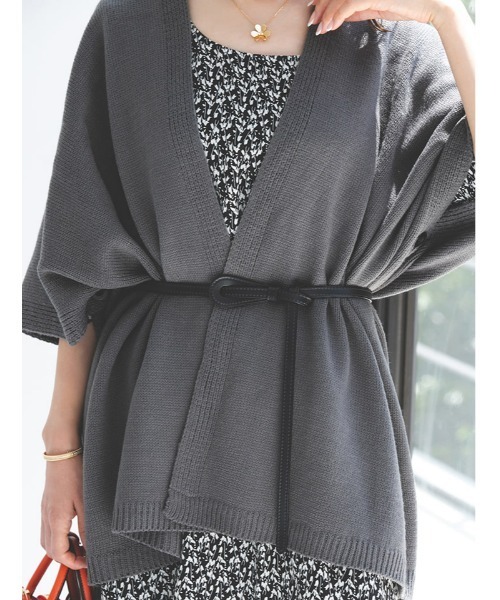 fifth（フィフス）の「フェイクレザーサッシュベルト（ベルト・レディース・ブラウン/ブラック・FREE）」の2枚目の写真