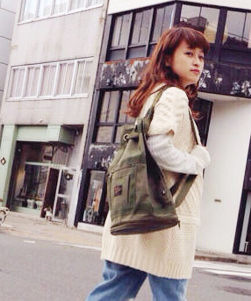 Kastane（カスタネ）の「【Kastane】Kastaneバックパック（バックパック/リュック・レディース・ブラック/オレンジ/カーキ・FREE）」の22枚目の写真