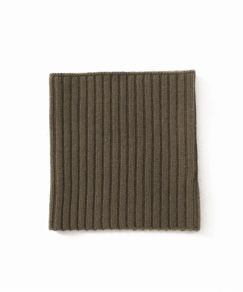 JOURNAL STANDARD（ジャーナルスタンダード）の「ウォッシャブルウールワイドリブネックウォーマー◆（ネックウォーマー/スヌード・レディース・ベージュ/グレー/ブラウン/ブラック・FREE）」の6枚目の写真