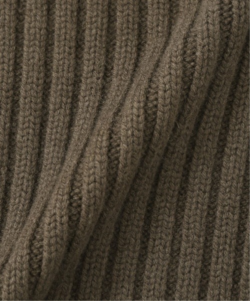 JOURNAL STANDARD（ジャーナルスタンダード）の「ウォッシャブルウールワイドリブネックウォーマー◆（ネックウォーマー/スヌード・レディース・ベージュ/グレー/ブラウン/ブラック・FREE）」の12枚目の写真