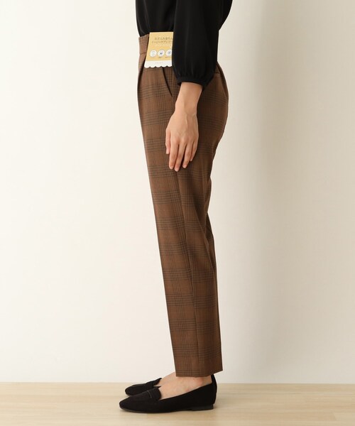 DRESKIP(ドレスキップ)の「◆フルストレッチイージーケアテーパードパンツ(その他パンツ・レディース・ブラック/サンドベージュ/ライトパープル/キャメル/ブラック系1/ダークブラウン系1・01/02/03/04)」の15枚目の写真