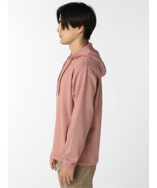 m.f.editorial（エムエフエディトリアル）の「エムエフエディトリアルメンズ/m.f.editorial：MEN ストレッチダンボール 長袖プルパーカー（パーカー・メンズ・スカイブルー/ピンク系その他/ベージュ・LARGE/X-LARGE/MEDIUM）」の10枚目の写真