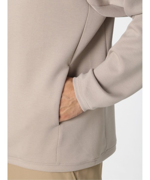 m.f.editorial（エムエフエディトリアル）の「エムエフエディトリアルメンズ/m.f.editorial：MEN ストレッチダンボール 長袖プルパーカー（パーカー・メンズ・スカイブルー/ピンク系その他/ベージュ・LARGE/X-LARGE/MEDIUM）」の20枚目の写真