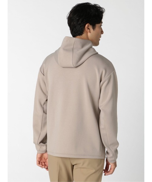 m.f.editorial（エムエフエディトリアル）の「エムエフエディトリアルメンズ/m.f.editorial：MEN ストレッチダンボール 長袖プルパーカー（パーカー・メンズ・スカイブルー/ピンク系その他/ベージュ・LARGE/X-LARGE/MEDIUM）」の22枚目の写真