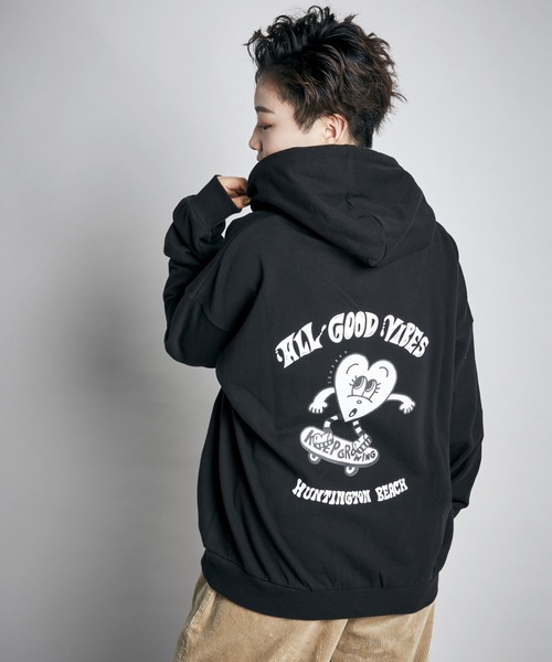 セール】CHOCOMOO HOODIE/ロキシープルオーバーパーカー（パーカー