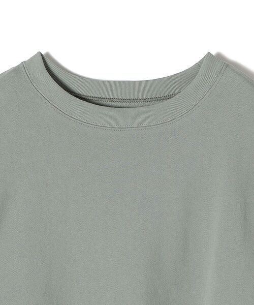 SHIPS（シップス）の「*USAコットンプルオーバー◇（スウェット・レディース・ブラック/チャコールグレー/ナチュラル/ライトオリーブ/ブルー系/ミント/ダークブルー/オフホワイト・ONE SIZE）」の21枚目の写真