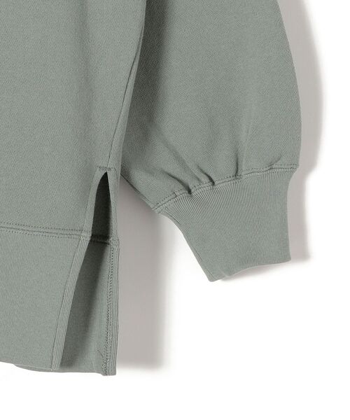 SHIPS（シップス）の「*USAコットンプルオーバー◇（スウェット・レディース・ブラック/チャコールグレー/ナチュラル/ライトオリーブ/ブルー系/ミント/ダークブルー/オフホワイト・ONE SIZE）」の22枚目の写真