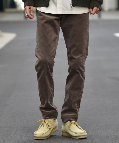 SHIPS(シップス)の「SHIPS: オイカワデニム縫製 カラー コーデュロイ 5ポケット パンツ 21FW(その他パンツ・メンズ・ライトブルー/ベージュ/ネイビー/グレー・34/32/30/31/33/29)」の3枚目の写真