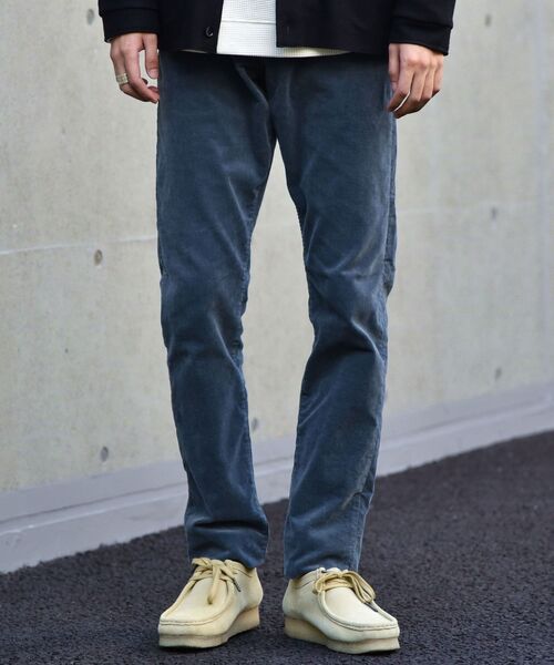 SHIPS(シップス)の「SHIPS: オイカワデニム縫製 カラー コーデュロイ 5ポケット パンツ 21FW(その他パンツ・メンズ・ライトブルー/ベージュ/ネイビー/グレー・34/32/30/31/33/29)」の1枚目の写真