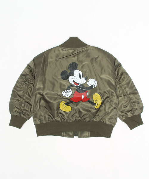Disney（ディズニー）の「親子お揃い ディズニー カスレプリントMA-1 5623K（ダウンジャケット/コート・キッズ・その他5・130cm/120cm/140cm/100cm/110cm/90cm）」の2枚目の写真