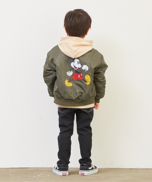 Disney（ディズニー）の「親子お揃い ディズニー カスレプリントMA-1 5623K（ダウンジャケット/コート・キッズ・その他5・130cm/120cm/140cm/100cm/110cm/90cm）」の9枚目の写真