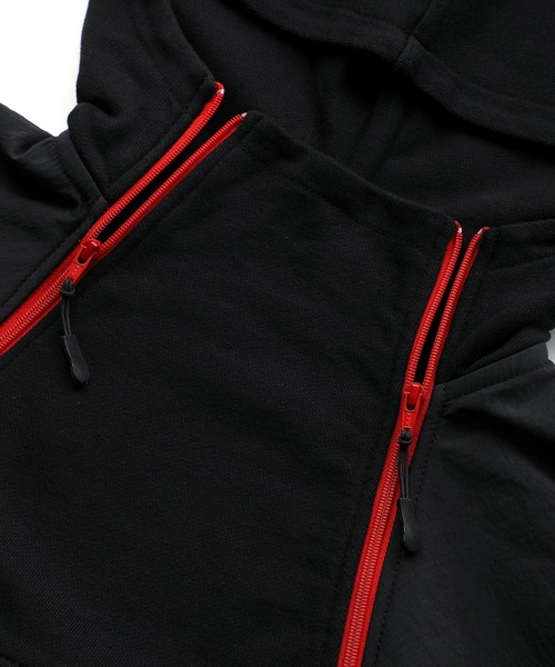 X-girl（エックスガール）の「MOUNTAIN SWEAT HOODIE（パーカー・レディース・ベージュ/ブラック・M/S）」の9枚目の写真