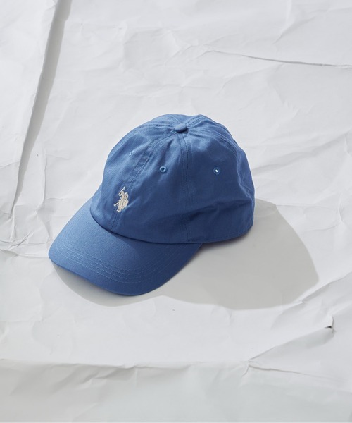 U.S. POLO ASSN.（ユーエスポロアッスン）の「1ポイントロゴ刺繍キャップ（キャップ・メンズ・レッド/グリーン/チャコールグレー/ブルー/アイボリー/ブラック/ベージュ/ネイビー/オフホワイト/ベージュ系その他/ホワイト系その他3・FREE）」の10枚目の写真