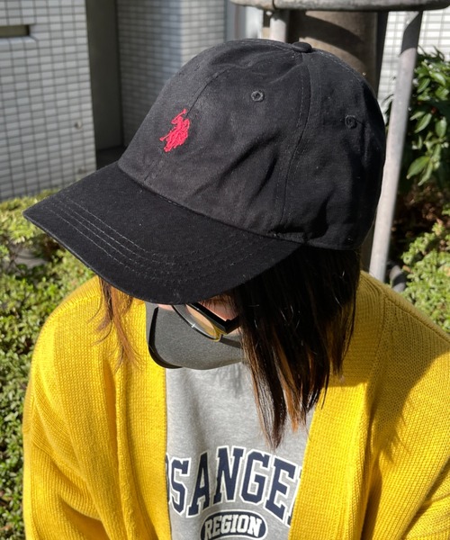 U.S. POLO ASSN.（ユーエスポロアッスン）の「1ポイントロゴ刺繍キャップ（キャップ・メンズ・レッド/グリーン/チャコールグレー/ブルー/アイボリー/ブラック/ベージュ/ネイビー/オフホワイト/ベージュ系その他/ホワイト系その他3・FREE）」の21枚目の写真