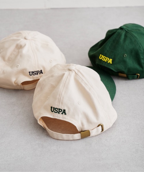 U.S. POLO ASSN.（ユーエスポロアッスン）の「1ポイントロゴ刺繍キャップ（キャップ・メンズ・レッド/グリーン/チャコールグレー/ブルー/アイボリー/ブラック/ベージュ/ネイビー/オフホワイト/ベージュ系その他/ホワイト系その他3・FREE）」の17枚目の写真