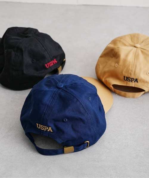 U.S. POLO ASSN.（ユーエスポロアッスン）の「1ポイントロゴ刺繍キャップ（キャップ・メンズ・レッド/グリーン/チャコールグレー/ブルー/アイボリー/ブラック/ベージュ/ネイビー/オフホワイト/ベージュ系その他/ホワイト系その他3・FREE）」の18枚目の写真
