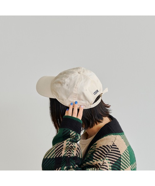 U.S. POLO ASSN.（ユーエスポロアッスン）の「1ポイントロゴ刺繍キャップ（キャップ・メンズ・レッド/グリーン/チャコールグレー/ブルー/アイボリー/ブラック/ベージュ/ネイビー/オフホワイト/ベージュ系その他/ホワイト系その他3・FREE）」の13枚目の写真