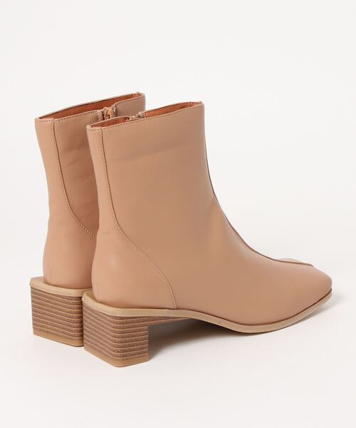 KOBE LETTUCE（コウベレタス）の「センターシームスクエアトゥブーツ[I2352]（ブーツ・レディース・ベージュ/パイソン/アイボリー/ブラック・LL/L/M/S）」の6枚目の写真