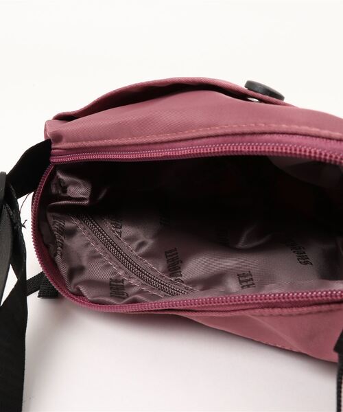 STYLEBLOCK（スタイルブロック）の「ナイロンミニショルダーバッグ（ショルダーバッグ・レディース・イエロー/ライトパープル/カーキ/ブルー/ワインレッド/オレンジ/ブラック/グリーン/ベージュ/パープル系その他・FREE）」の15枚目の写真