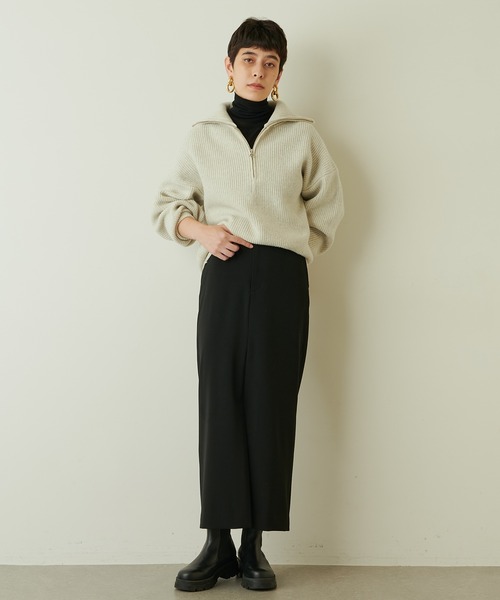 Whim Gazette（ウィムガゼット）の「ストレッチタイトスカート（スカート・レディース・ライトグレー/ブラック・36/38）」の21枚目の写真