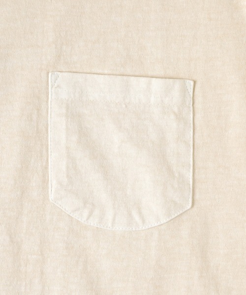 Good On（グッドオン）の「【Good On/グッドオン】ロングスリーブ ポケットTシャツ/長袖Tシャツ（Tシャツ/カットソー・メンズ・ホワイト/ブラック/ブルーグリーン/ネイビー/クリーム・M/L/XL）」の14枚目の写真