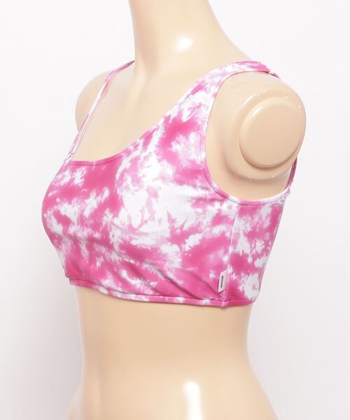 atmos pink（アトモスピンク）の「atmos pink タイダイ柄 ワンショルダーブラトップ（その他アンダーウェア/インナー・レディース・ピンク/ブルー・S/M/M/L）」の7枚目の写真