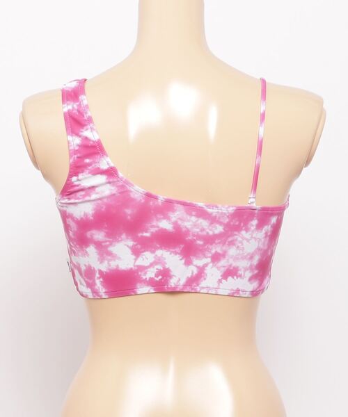 atmos pink（アトモスピンク）の「atmos pink タイダイ柄 ワンショルダーブラトップ（その他アンダーウェア/インナー・レディース・ピンク/ブルー・S/M/M/L）」の8枚目の写真