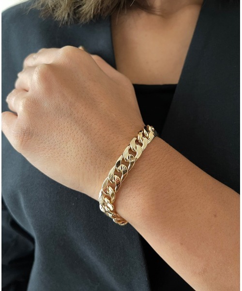 mou（モウ）の「ラゲットチェーンマンテルブレスレット（ブレスレット・レディース・シルバー/ゴールド・FREE）」の9枚目の写真