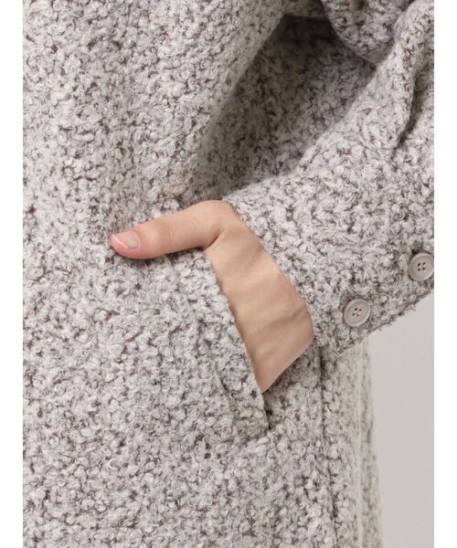 EMODA（エモダ）の「ブラッシュドシャツブルゾン（ブルゾン・レディース・グレー/ブラック/ミント・FREE）」の9枚目の写真