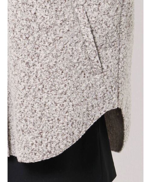 EMODA（エモダ）の「ブラッシュドシャツブルゾン（ブルゾン・レディース・グレー/ブラック/ミント・FREE）」の7枚目の写真