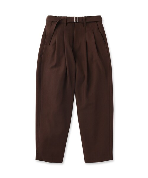 tk.TAKEO KIKUCHI（ティーケータケオキクチ）の「◆ドレープツータックパンツ（その他パンツ・メンズ・ブラック/ダークブラウン/ナチュラル・01/02/03）」の8枚目の写真