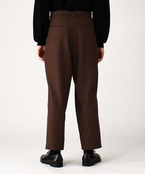 tk.TAKEO KIKUCHI（ティーケータケオキクチ）の「◆ドレープツータックパンツ（その他パンツ・メンズ・ブラック/ダークブラウン/ナチュラル・01/02/03）」の12枚目の写真