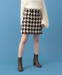 DEICY（デイシー）の「ハウンドトゥースミニスカート（スカート）」