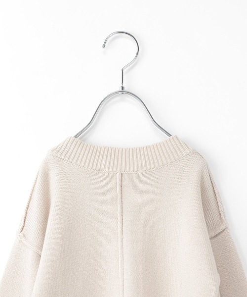 GLOBAL WORK(グローバルワーク)の「【キッズ】アウトリンキングニットプルオーバー/254783(ニット/セーター・キッズ・オフホワイト/レッド/グリーン・130cm/160cm/150cm/110cm/140cm/100cm/120cm)」の17枚目の写真