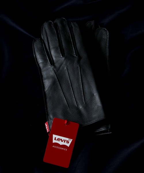 Levi's（リーバイス）の「【Levi's】Real leather stitch gloves