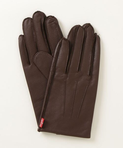 Levi's（リーバイス）の「【Levi's】Real leather stitch gloves