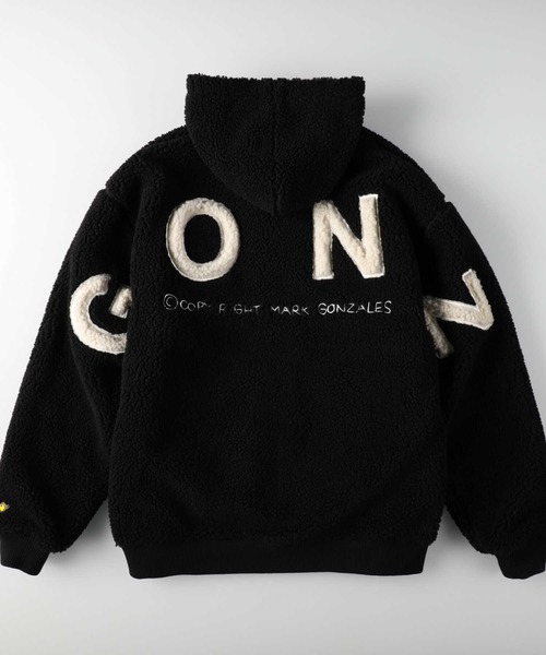 Mark Gonzales（マーク・ゴンザレス）の「【MARK GONZALES】マークボアジャケット（その他アウター・メンズ・オフホワイト/ブラック・M/L）」の12枚目の写真