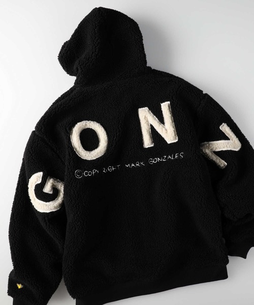 Mark Gonzales（マーク・ゴンザレス）の「【MARK GONZALES】マークボアジャケット（その他アウター・メンズ・オフホワイト/ブラック・M/L）」の8枚目の写真