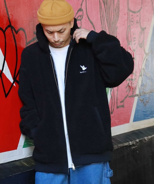 Mark Gonzales（マーク・ゴンザレス）の「【MARK GONZALES】マークボアジャケット（その他アウター・メンズ・オフホワイト/ブラック・M/L）」の22枚目の写真