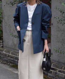 Marient | マーレノーカラーJK(ノーカラージャケット)