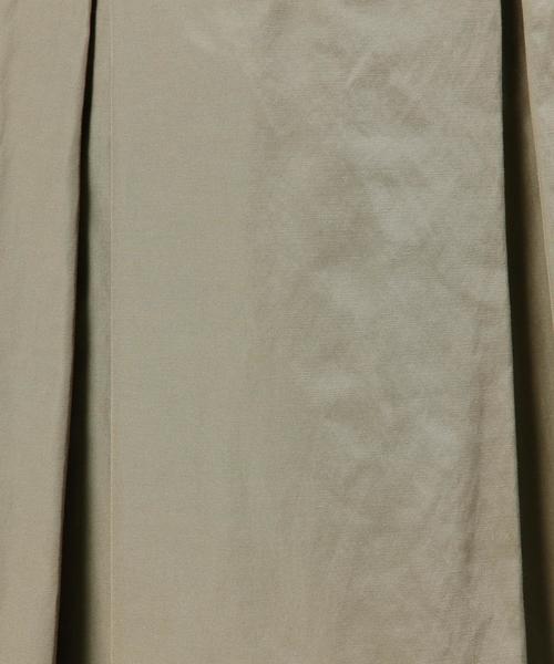 BEAUTY&YOUTH UNITED ARROWS（ビューティーアンドユースユナイテッドアローズ）の「BYTF タフタタックスカート ◆（スカート・レディース・ブラック/オリーブ/パープル/レッド/ネイビー・フリー）」の6枚目の写真