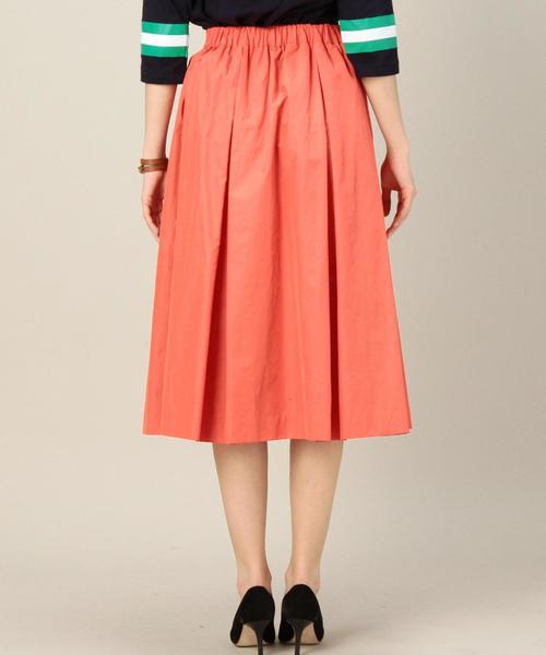 BEAUTY&YOUTH UNITED ARROWS（ビューティーアンドユースユナイテッドアローズ）の「BYTF タフタタックスカート ◆（スカート・レディース・ブラック/オリーブ/パープル/レッド/ネイビー・フリー）」の17枚目の写真