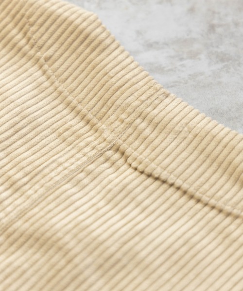 NYLAUS（ナイラス）の「太畝コーデュロイ ノーカラー カバーオールジャケット（カバーオール・メンズ・ブラック/カーキ/アイボリー/ブラウン・LL/M/L）」の17枚目の写真