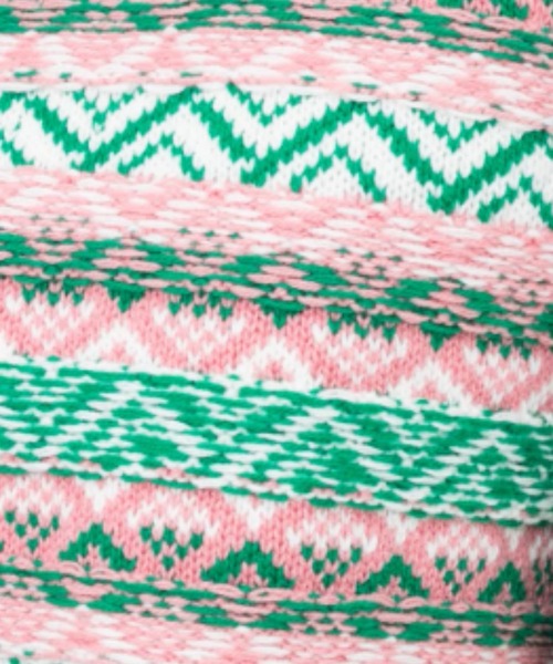 nemne store(ネンネストア)の「2wayジャガードニットベスト(ベスト・レディース・ホワイト系その他/グリーン系その他/パープル系その他・フリー)」の6枚目の写真