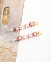 Me% | ☆2点セット☆ビーズフラワーＳＥＴピン(ヘアピン)