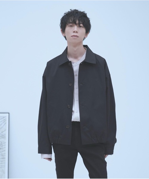 neez.（ニーズ）の「ツイルワークジャケット（その他アウター・メンズ・ブラック/グリーン/ナチュラル・SMALL/MEDIUM/LARGE）」の2枚目の写真